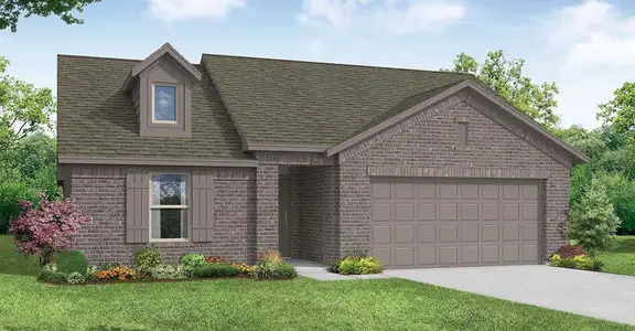 New construction Single-Family house 214 Bandit Trl, Terrell, TX 75160 plan Cheyenne - image