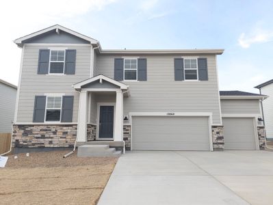 New construction Single-Family house 10060 Kingsbury Dr, Peyton, CO 80831 plan The Chatfield - image