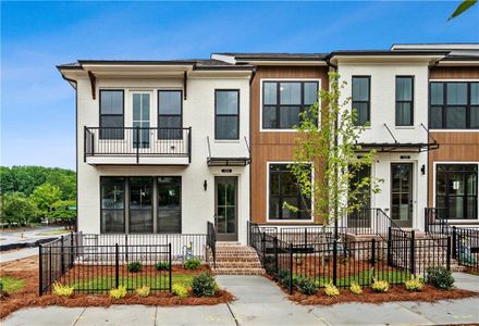 New construction Townhouse house 330 Olmstead Way, Unit 39, Alpharetta, GA 30002 Benton II- photo 0