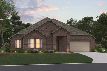 New construction Single-Family house 1037 Auburn Dr, Justin, TX 76247 plan Fairfield - 50' Smart Series - image