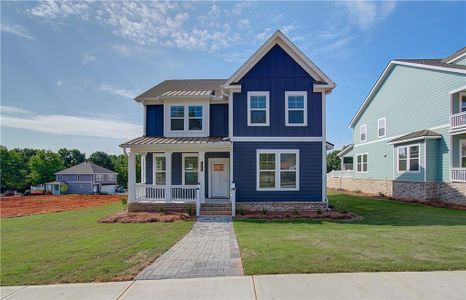 New construction Single-Family house 4040 Andover Circle, Mcdonough, GA 30252 Olivia- photo 0