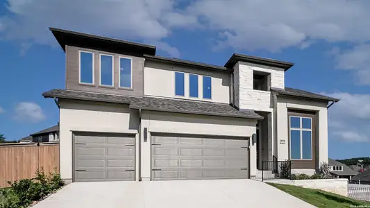 New construction Single-Family house 31229 Fallow Wy, Bulverde, TX 78163 plan 3330M - image