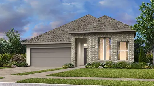New construction Single-Family house 9306 Pentland Valley Ln, Cypress, TX 77433 plan Chambray - image