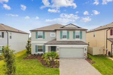 New construction Single-Family house 12252 Hilltop Farms Dr, Dade City, FL 33525 plan Cabo - image