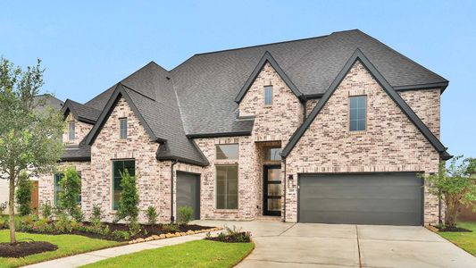 New construction Single-Family house 25519 Brawner Dr, Katy, TX 77493 plan 4140W - image