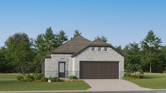 New construction Single-Family house 11743 Evergreen Rose, Converse, TX 78109 plan Rio - image