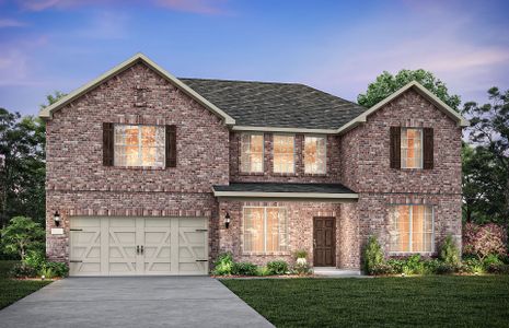 New construction Single-Family house 1321 Caulfied Pl, Celina, TX 75009 plan Mansfield - image