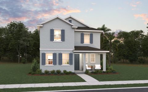 New construction Single-Family house 6032 Flowering Cherry Bnd, Winter Garden, FL 34787 plan Everly - image