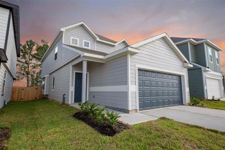 New construction Single-Family house 9270 Grace Ridge Drive, Willis, TX 77318 The Augusta- photo 0