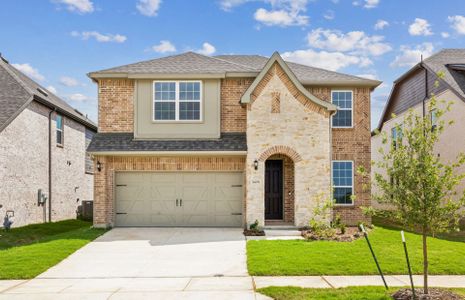 New construction Single-Family house 5862 Blackwell Ave, Pilot Point, TX 76258 Hamilton- photo 0