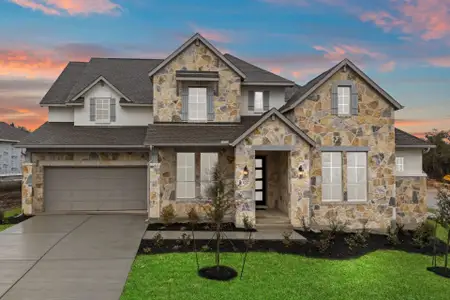 New construction Single-Family house 1017 Twisted Tarpley Ln, Georgetown, TX 78628 plan Weston - image