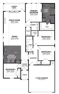 New construction Single-Family house 273 Laurel Hike, San Antonio, TX 78253 plan Comal - image