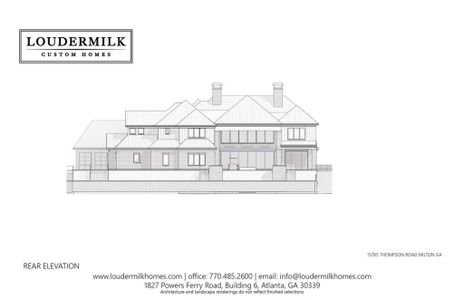 New construction Single-Family house 15785 Thompson Rd, Milton, GA 30004 - image 14