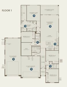 New construction Single-Family house 24889 N 169Th Dr, Surprise, AZ 85387 plan Avelino II - image