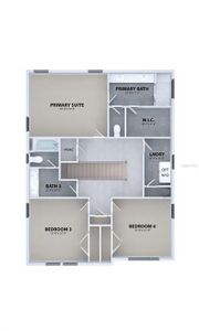 Photos depict a 3D rendering of the plan that may show options/upgrades no longer available for the finished product.