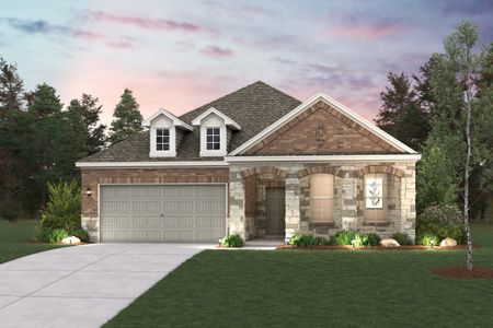 New construction Single-Family house 11026 Youngquist Dr, Mont Belvieu, TX 77535 Carlsbad- photo 0