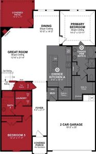 Beazer Homes White Wing Ranier Plan