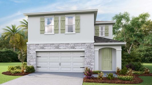 New construction Single-Family house 3537 Golden Wheat Lane, Plant City, FL 33565 - photo 0