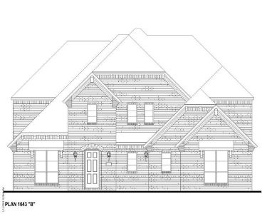 Plan 1643 Elevation B