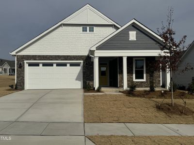 New construction Single-Family house 1315 Richfield Oaks Dr, Fuquay Varina, NC 27526 Portico- photo 0