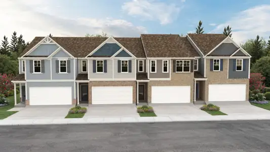New construction Townhouse house Ellenwood, GA 30294 plan The Newbury II - image