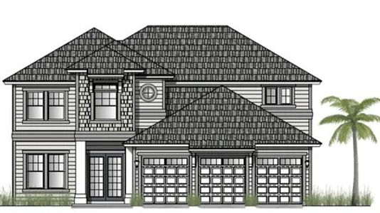 New construction Single-Family house 28 Rosehill Ct, St. Augustine Shores, FL 32092 plan 3060 - image