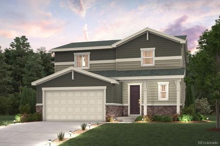 New construction Single-Family house 4550 Blue Grama Dr, Dacono, CO 80514 plan The Mackenzie - image