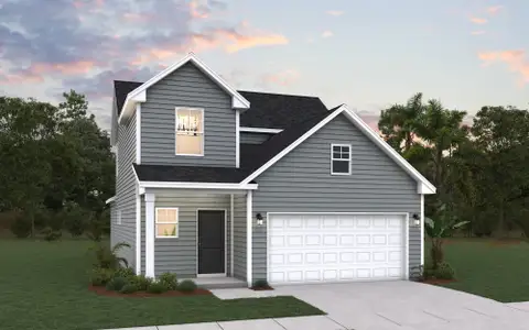 New construction Single-Family house 1734 Saucepan Bay Dr Sw, Shallotte, NC 28470 plan Intruige - Single Family Homes - image