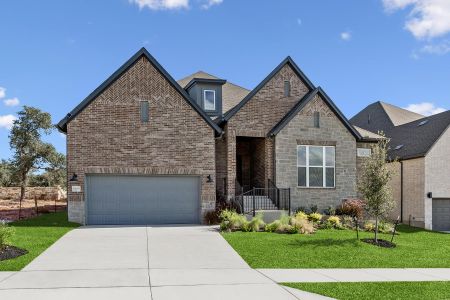 New construction Single-Family house 1905 Morning Mist Dr, Georgetown, TX 78628 plan The Flower Mound - image