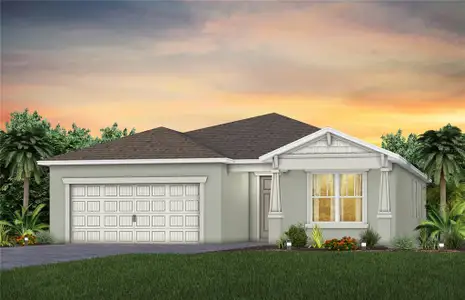 New construction Single-Family house 2810 Loftbridge Rd, Minneola, FL 34715 plan Mystique - image