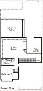 Second floor diagram