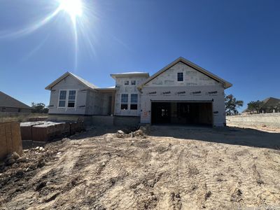 New construction Single-Family house 113 Cherokee Sedge Path, San Marcos, TX 78666 Carolina- photo 0