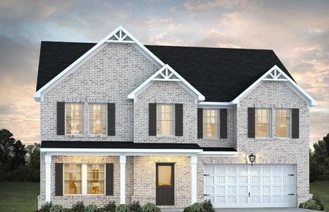 New construction Single-Family house 87 Jacoby Dr, Fairburn, GA 30213 plan Mira II - image