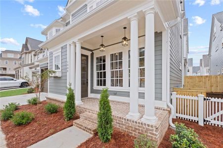 New construction Townhouse house 4002 Potter Wy, Woodstock, GA 30188 plan Albright Paired Home - image