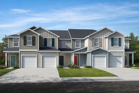 New construction Townhouse house Carden Place Dr And Parker Ln, Mebane, NC 27302 - photo 0