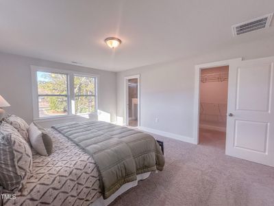 New construction Townhouse house 131 Sugar Run Dr, Unit 28, Fuquay Varina, NC 27526 The Sanford- photo 37 37