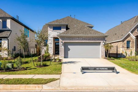 New construction Single-Family house 241 Menlo Bnd, Liberty Hill, TX 78642 2330W- photo 0