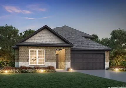 New construction Single-Family house 7810 Granger Cv, San Antonio, TX 78252 - image