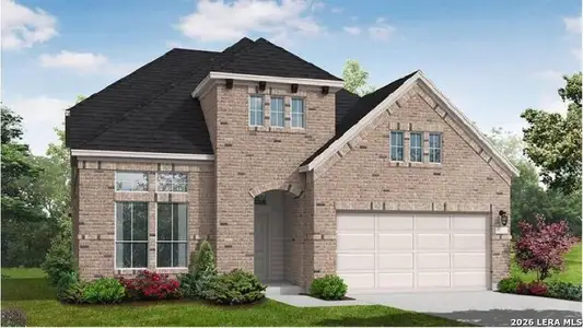 New construction Single-Family house 2924 Vistablue Ln, San Antonio, TX 78245 plan Dumont - image