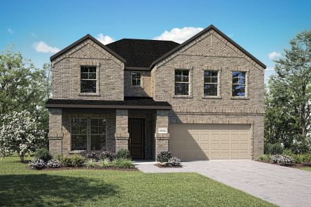 New construction Single-Family house 7616 Autumn Hill Dr, Krum, TX 76249 plan Emery - image