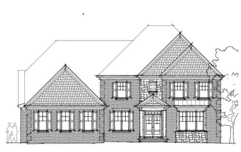 New construction Single-Family house 4875 Cool Springs, Winston, GA 30187 Davidson- photo 0