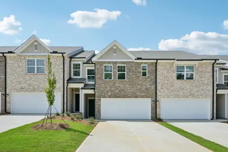 New construction Townhouse house 1281 Fagiolo St, McDonough, GA 30253 plan Echo - image