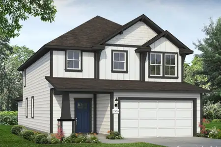 New construction Single-Family house 12116 Bulldogger Bnd, Mustang Ridge, TX 78610 plan Durango 2595 - image