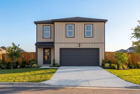 New construction Single-Family house 10326 Gala Jct, San Antonio, TX 78224 plan The Blanco A - image
