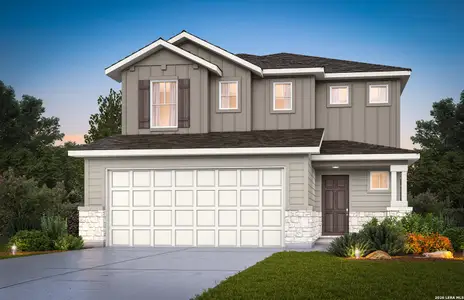 New construction Single-Family house 202 Wild Yonder Ln, Boerne, TX 78006 plan Monroe - image