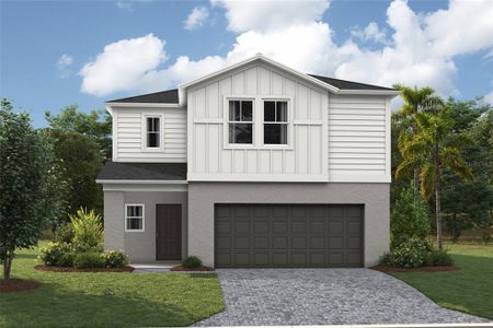 New construction Single-Family house 34767 Blossom Fall Path, Zephyrhills, FL 33541 - image