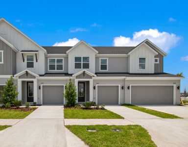 New construction Townhouse house 6331 Jensen View Ave, Apollo Beach, FL 33572 plan The Cowden - image
