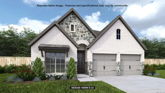 New construction Single-Family house 10131 Belle Pkwy, San Antonio, TX 78254 plan 1950W - image