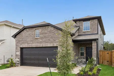 New construction Single-Family house 15877 Blass Valley Dr, Conroe, TX 77302 plan Fentress - image