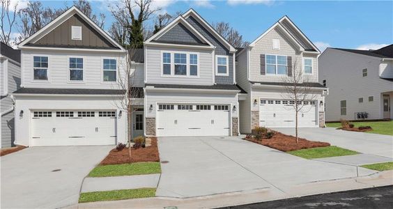 New construction Townhouse house 54 Trace Blf, Dawsonville, GA 30534 plan Southampton - image